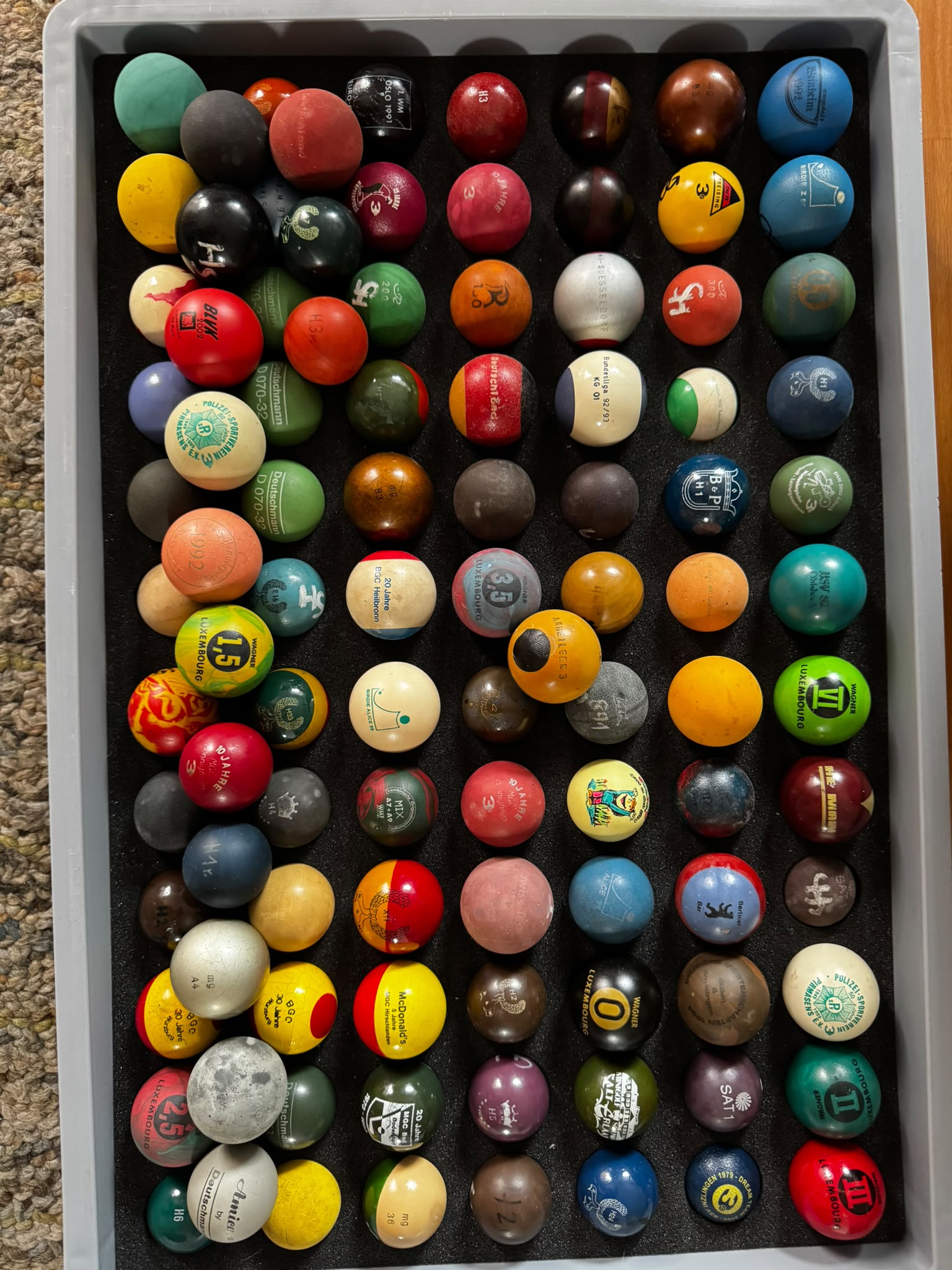 Featured image for “Herzlichen Dank an Ottmar Grieß für 99 Minigolfbälle (keine Luftballons 🎈)!”